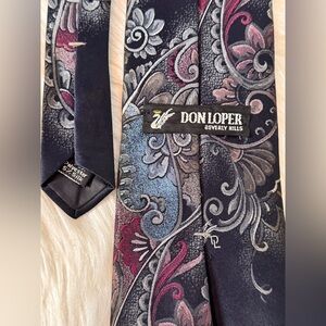 Don Loper Beverly Hills Floral men’s‎  Tie